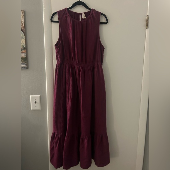 Pact Dresses & Skirts - Pact Purple Midi Dress